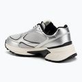 Încălțăminte pentru bărbați Calvin Klein YM0YM01402 Hike Runner Laceup Mesh Mix silver/black/marshmallow 3