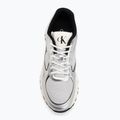 Încălțăminte pentru bărbați Calvin Klein YM0YM01402 Hike Runner Laceup Mesh Mix silver/black/marshmallow 5