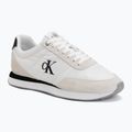 Încălțăminte pentru femei Calvin Klein YW0YW01990 Retro Runner Lace Up Nylon MG bright white/black