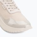 Încălțăminte pentru femei Calvin Klein YW0YW02016 Eva Runner Lace Up Mat Mix 0GN stony beige/turtle dove/silver 7