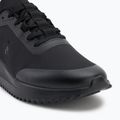 Încălțăminte pentru bărbați Calvin Klein YM0YM01442 Eva Runner Lace Up Mat Mix 0GJ triple black 7
