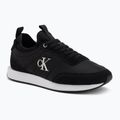 Încălțăminte pentru bărbați Calvin Klein YM0YM01414 Retro Runner Sock Laceup Mix Mat ck black