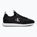 Încălțăminte pentru bărbați Calvin Klein YM0YM01414 Retro Runner Sock Laceup Mix Mat ck black 2