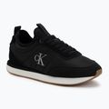 Încălțăminte pentru femei Calvin Klein YW0YW02060 Retro Runner Sock Laceup Mix Mat black/gyn metal/gum