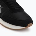Încălțăminte pentru femei Calvin Klein YW0YW02060 Retro Runner Sock Laceup Mix Mat black/gyn metal/gum 7