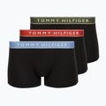 Boxeri Tommy Hilfiger Trunk WB 3 perechi brick blue/terra red/army green