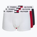 Boxeri pentru bărbați Tommy Hilfiger Trunk medium red/white/navy blue