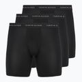 Boxeri pentru bărbați Tommy Hilfiger Micro Long 3 pack black/black/black