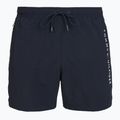 Pantaloni scurți de baie pentru bărbați Tommy Hilfiger Medium Drawstring Zip Pocket desert sky