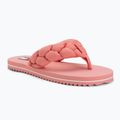 Șlapi pentru femei Tommy Hilfiger Braided Thong enchanted pink