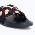Papuci pentru femei Tommy Hilfiger Braided Pool rwb 7