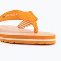 Șlapi pentru femei Tommy Hilfiger Ithaca Stripe Summer orange hype 7