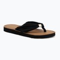 Șlapi pentru femei Tommy Hilfiger Footbed Summer Sandal Leather black