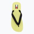 Șlapi pentru femei Tommy Jeans Logo Summer lime essence/black 5