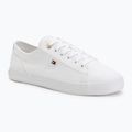 Teniși pentru femei Tommy Hilfiger Foxing Sneaker Canvas white