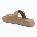 Papuci pentru femei Tommy Hilfiger Double Strap Sandal Pearl safari canvas pearlized 3