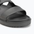 Papuci pentru femei Tommy Hilfiger Double Strap Sandal Pearl dark grey pearlized 7
