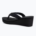 Șlapi pentru femei Tommy Hilfiger Wedge Braided Summer Sandal black 3