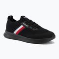 Încălțăminte pentru bărbați Tommy Hilfiger Lightweight Knitted Runner black