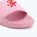 Papuci pentru femei Tommy Hilfiger Script Pool rose petal 7