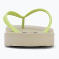 Șlapi pentru femei Tommy Jeans Logo Summer white clay/lime essence 6