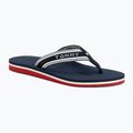 Șlapi de damă Tommy Hilfiger Webbing Summer Sandal rwb