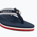 Șlapi de damă Tommy Hilfiger Webbing Summer Sandal rwb 7
