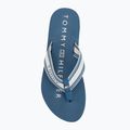 Șlapi de damă Tommy Hilfiger Webbing Summer Sandal cobalt steel 5