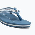 Șlapi de damă Tommy Hilfiger Webbing Summer Sandal cobalt steel 7