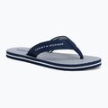 Șlapi pentru femei Tommy Hilfiger Ithaca Stripe Summer preppy navy
