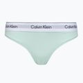 Tanga pentru femei Calvin Klein LV00QF8518 Thong feel the mint