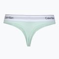 Tanga pentru femei Calvin Klein LV00QF8518 Thong feel the mint 2