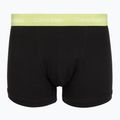 Boxeri pentru bărbați Calvin Klein 0000U2662G Trunk 3 perechi black in green bloom wb/black in da 2