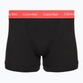 Boxeri pentru bărbați Calvin Klein 0000U2662G Trunk 3 perechi black in green bloom wb/black in da 3