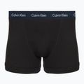Boxeri pentru bărbați Calvin Klein 0000U2662G Trunk 3 perechi black in green bloom wb/black in da 4