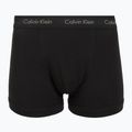 Boxeri pentru bărbați Calvin Klein 0000U2662G Trunk 3 perechi of black bodies and wbs with driftwood 5