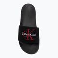 Șlapi pentru bărbați Calvin Klein YM0YM01393 Ess black/rhubarb 5