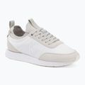 Încălțăminte pentru bărbați Calvin Klein YM0YM01414 Retro Runner Sock Laceup Mix mat bright white/light grey