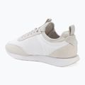 Încălțăminte pentru bărbați Calvin Klein YM0YM01414 Retro Runner Sock Laceup Mix mat bright white/light grey 3