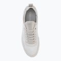 Încălțăminte pentru bărbați Calvin Klein YM0YM01414 Retro Runner Sock Laceup Mix mat bright white/light grey 5
