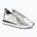 Încălțăminte pentru femei Calvin Klein HW0HW03287 Retro Runner Metallic silver