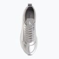 Încălțăminte pentru femei Calvin Klein HW0HW03287 Retro Runner Metallic silver 5