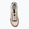 Încălțăminte pentru femei Calvin Klein YW0YW02060 Retro Runner Sock Laceup Mix Mat turtledove/spanish villa/bordeaux 5