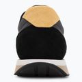 Încălțăminte pentru bărbați Calvin Klein HM0HM02212 Retro Runner Bans Leather Suede black/iron gate/amber gold 6