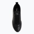 Încălțăminte pentru femei Calvin Klein HW0HW03118 Retro Runner Sock PANL Leather Neo black/crystal grey 5