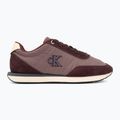 Încălțăminte pentru bărbați Calvin Klein YM0YM01361 Retro Runner Ess Mix Mat bordeaux/peppercorn/vanilla 2