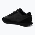 Încălțăminte pentru bărbați Calvin Klein HM0HM02212 Retro Runner Bans Leather Suede triple black/adrenaline rush 3