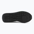 Încălțăminte pentru bărbați Calvin Klein HM0HM02212 Retro Runner Bans Leather Suede triple black/adrenaline rush 4