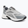 Încălțăminte pentru bărbați Calvin Klein HM0HM02220 Hike Runner Stripe Mix Nylon Suede light grey/granite grey