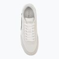 Încălțăminte pentru bărbați Tommy Hilfiger Basket Core Leather Suede Mix ecru/street green 5